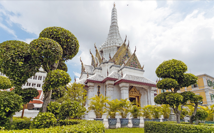 Tailandia Bangkok  Santuario de Lak Muang Santuario de Lak Muang Bangkok - Bangkok  - Tailandia