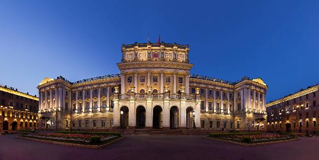 Russia Saint Petersburg Mariinskiy Palace Mariinskiy Palace Russia - Saint Petersburg - Russia