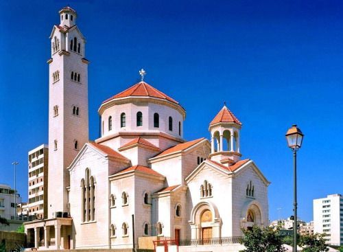 El Líbano Beirut Catedral de San Elías Catedral de San Elías Beirut - Beirut - El Líbano