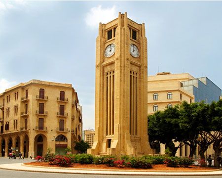 El Líbano Beirut Torre del Reloj Torre del Reloj El Líbano - Beirut - El Líbano