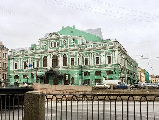 Russia Saint Petersburg Tovstonogov Bolshoi Drama Theater Tovstonogov Bolshoi Drama Theater Russia - Saint Petersburg - Russia