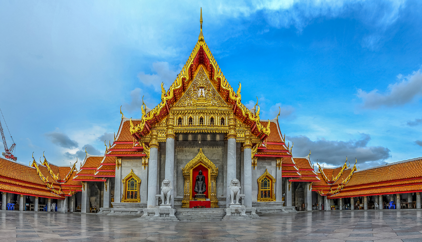 Tailandia Bangkok  Wat Benjamabophit Wat Benjamabophit Bangkok - Bangkok  - Tailandia