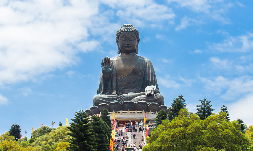 China Hong Kong Gran estatua de Buda Gran estatua de Buda Hong Kong - Hong Kong - China