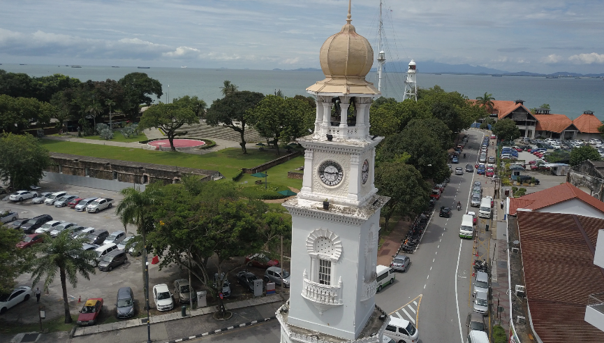 Malaysia Penang - George Town Clock Tower Clock Tower Malaysia - Penang - George Town - Malaysia