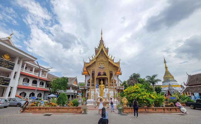 Thailand chengmai Wat Bupparam Wat Bupparam chengmai - chengmai - Thailand