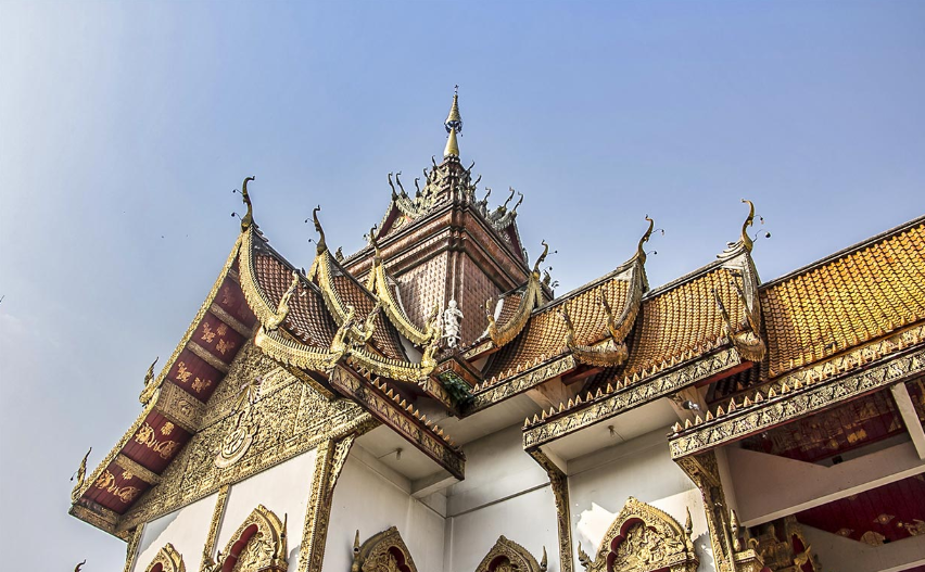 Tailandia Chiang Mai  Wat Bupparam Wat Bupparam Tailandia - Chiang Mai  - Tailandia