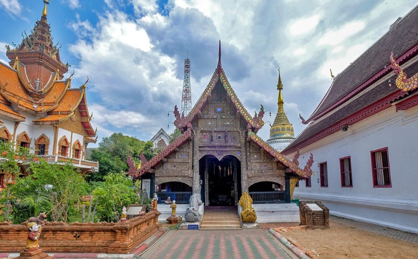 Thailand chengmai Wat Bupparam Wat Bupparam chengmai - chengmai - Thailand