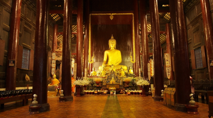Thailand chengmai Wat Phan Tao Wat Phan Tao Thailand - chengmai - Thailand