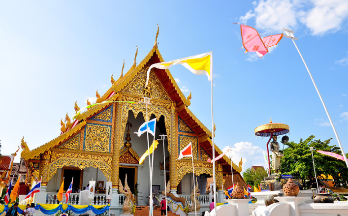 Tailandia Chiang Mai  Wat Phra Singh Wat Phra Singh Tailandia - Chiang Mai  - Tailandia