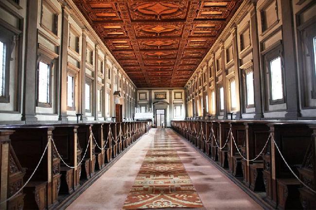 Italy Florence Medicea Laurenziana Library Medicea Laurenziana Library Tuscany - Florence - Italy