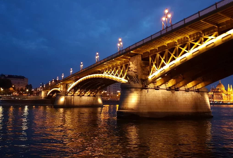 Hungary Budapest Petofi Bridge Petofi Bridge Budapest - Budapest - Hungary