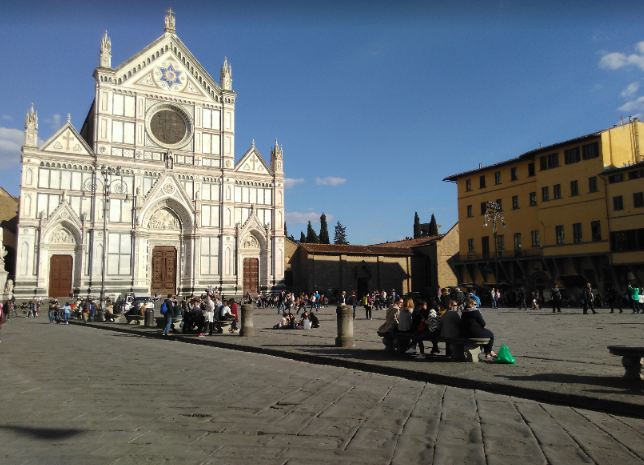 Italy Florence Piazza Santa Croce Piazza Santa Croce Florence - Florence - Italy