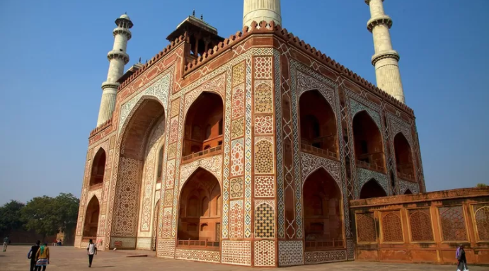India Agra Akbar Mausoleoum Akbar Mausoleoum Uttar Pradesh - Agra - India