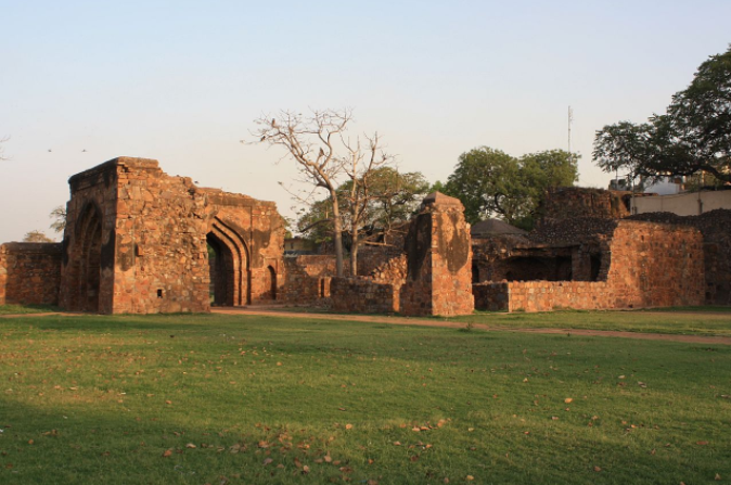 الهند نيو دلهى قلعة فيروز شاه كوتلا قلعة فيروز شاه كوتلا نيو دلهى - نيو دلهى - الهند