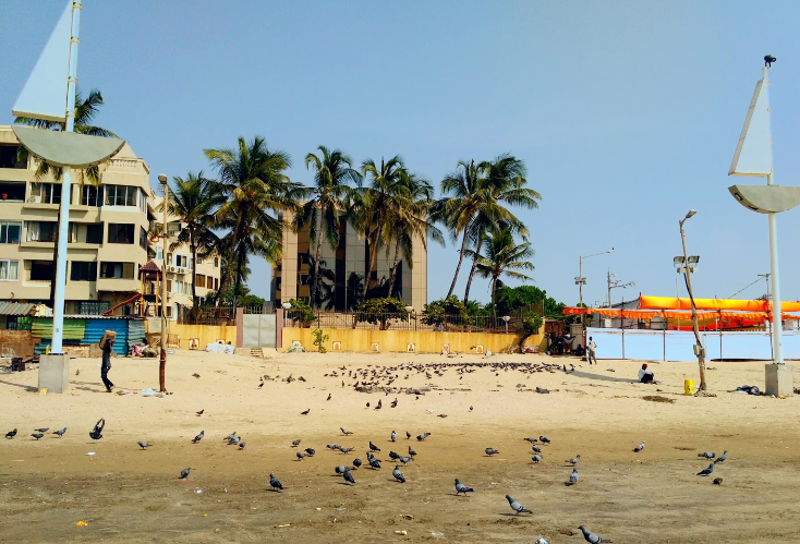 India Bombay  La playa de Juhu La playa de Juhu  Bombay - Bombay  - India
