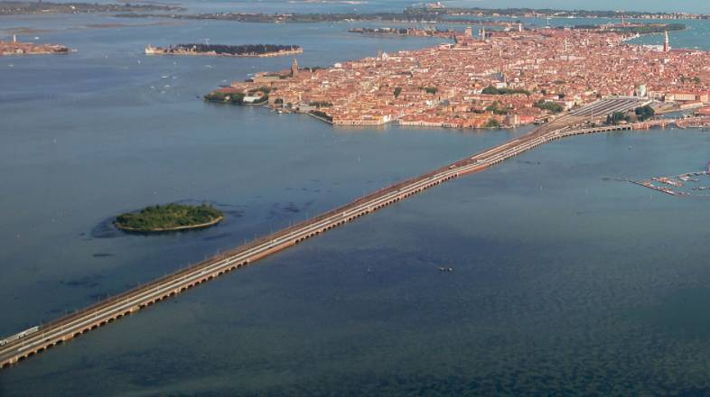 Italy Venice la Liberta Bridge la Liberta Bridge Venice - Venice - Italy