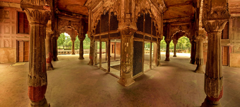 الهند نيو دلهى مقبرة الملكة روشانارا مقبرة الملكة روشانارا نيو دلهى - نيو دلهى - الهند