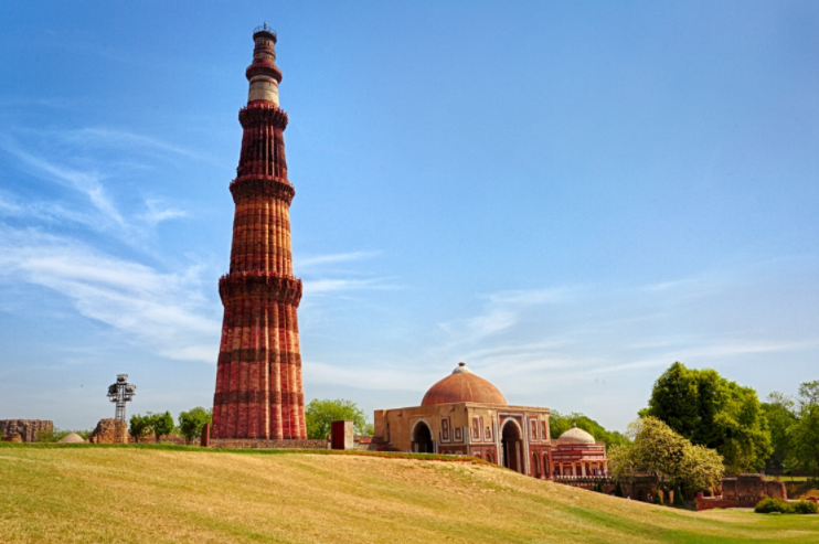 India Delhi Qutub Minar Qutub Minar Delhi - Delhi - India