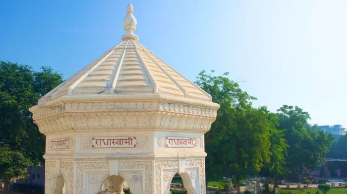 India Agra Samadh Soamiji Maharaj - Soami Bagh Samadh Soamiji Maharaj - Soami Bagh Agra - Agra - India