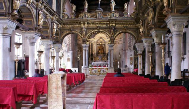 Italia Venecia Chiesa di San Nicolò dei Mendicoli Chiesa di San Nicolò dei Mendicoli Venecia - Venecia - Italia