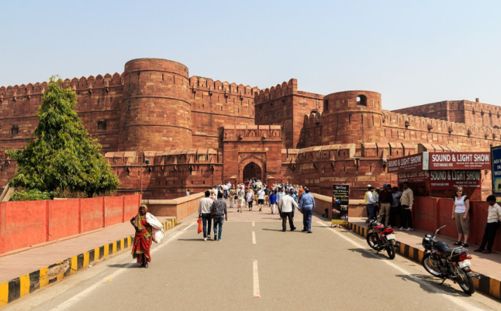 India Agra  El fuerte de Agra El fuerte de Agra Uttar Pradesh - Agra  - India