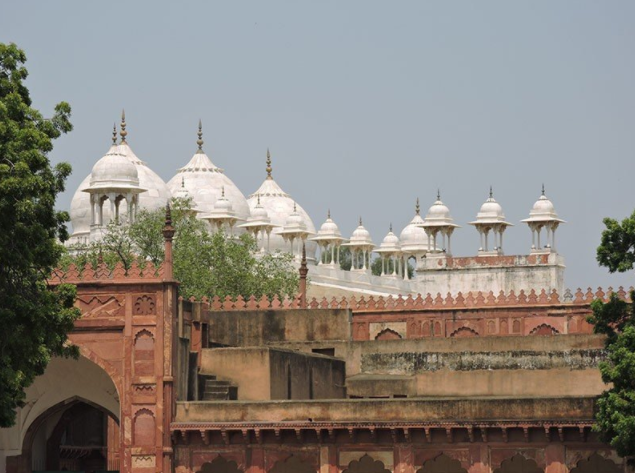 India Agra The Pearl Mosque The Pearl Mosque Uttar Pradesh - Agra - India