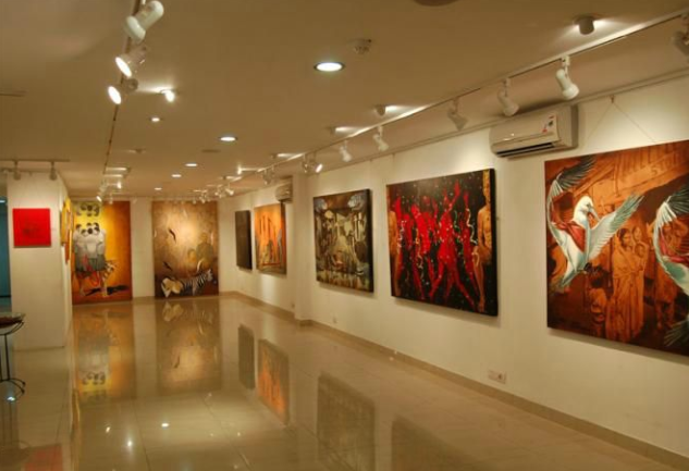 India Bangalore  Galería de arte Venkatappa Galería de arte Venkatappa India - Bangalore  - India