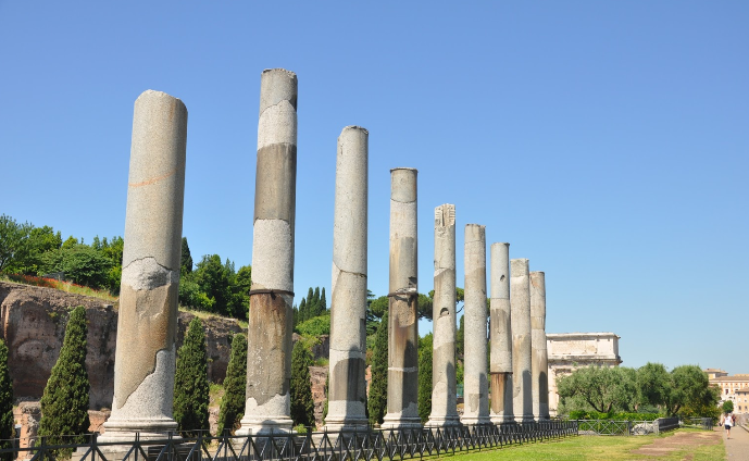 Italy Rome Venus and Roma Temple Venus and Roma Temple Lazio - Rome - Italy