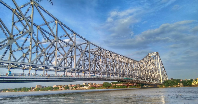 India Calcuta Puente de Howrah Puente de Howrah Puente de Howrah - Calcuta - India