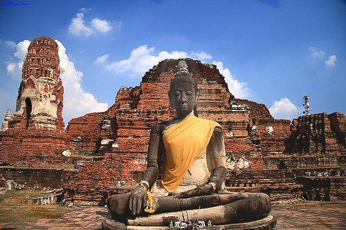 Thailand Ayutthaya  Wat Mahathat Wat Mahathat Phra Nakhon Si Ayutthaya - Ayutthaya  - Thailand