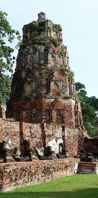 Tailandia Ayutthaya  Wat Mahathat Wat Mahathat Ayutthaya - Ayutthaya  - Tailandia