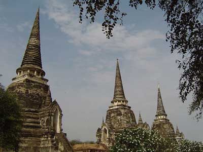 Thailand Ayutthaya  Wat Phra Si Sanphet Wat Phra Si Sanphet Phra Nakhon Si Ayutthaya - Ayutthaya  - Thailand