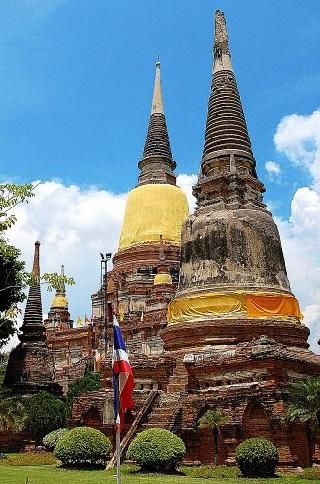 Thailand Ayutthaya  Wat Yai Chai Mongkol Wat Yai Chai Mongkol Phra Nakhon Si Ayutthaya - Ayutthaya  - Thailand