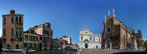Italia Venecia Piazza de Santi Giovanni e Paolo Piazza de Santi Giovanni e Paolo Veneto - Venecia - Italia
