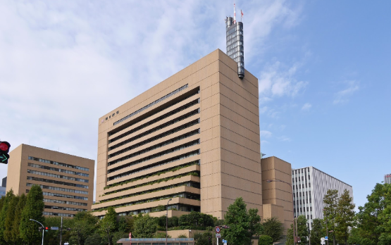 Japón Tokio Edificio del Periódico Asahi Shimbun Edificio del Periódico Asahi Shimbun Japón - Tokio - Japón