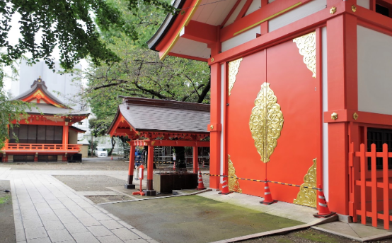 Japón Tokio Santuario Hanazono-jinja Santuario Hanazono-jinja Japón - Tokio - Japón