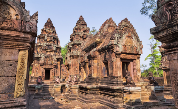 Cambodia Siem Reab Banteay Srei Temple Banteay Srei Temple Cambodia - Siem Reab - Cambodia