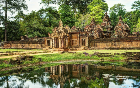 Cambodia Siem Reab Banteay Srei Temple Banteay Srei Temple Siem Reab - Siem Reab - Cambodia