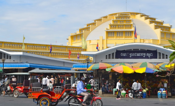Cambodia Phnum Penh Central Market Central Market Cambodia - Phnum Penh - Cambodia