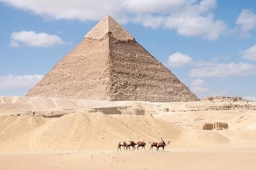 Egypt Cairo Chephren Pyramid Chephren Pyramid Africa - Cairo - Egypt