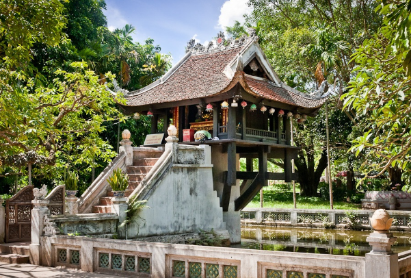 Vietnam Hanoi One Pillar Pagoda One Pillar Pagoda Vietnam - Hanoi - Vietnam