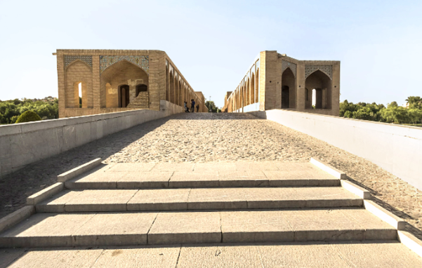 Irán Isfahán Puente Khaju Puente Khaju Isfahán - Isfahán - Irán