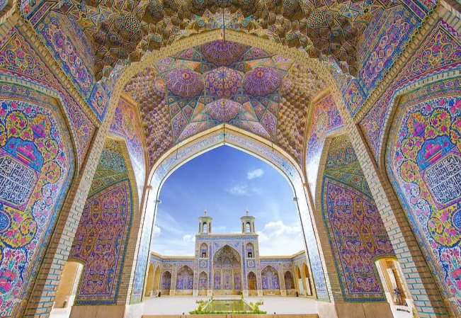 Irán Shiraz  Mezquita de Nassirolmolk Mezquita de Nassirolmolk Irán - Shiraz  - Irán