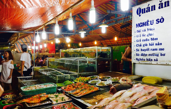 Vietnam Delta del Mekong Mercado nocturno de Phu Quoc Mercado nocturno de Phu Quoc Vietnam - Delta del Mekong - Vietnam