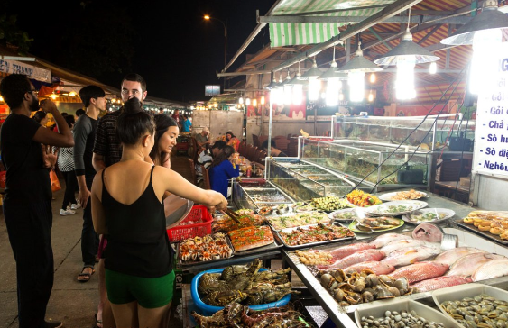Vietnam Delta del Mekong Mercado nocturno de Phu Quoc Mercado nocturno de Phu Quoc Delta del Mekong - Delta del Mekong - Vietnam