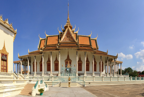 Camboya Phnom Penh Templo de la pagoda de plata Templo de la pagoda de plata Phnum Penh - Phnom Penh - Camboya