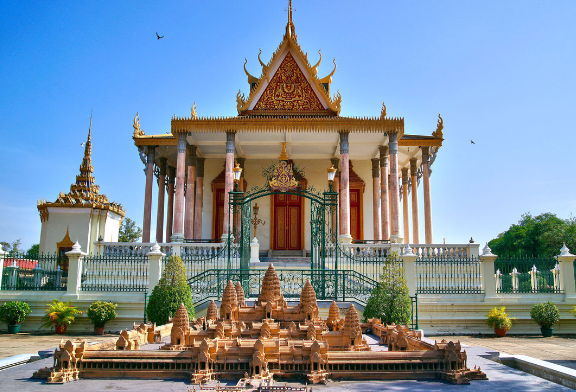 Cambodia Phnum Penh Silver Pagoda Temple Silver Pagoda Temple Phnum Penh - Phnum Penh - Cambodia