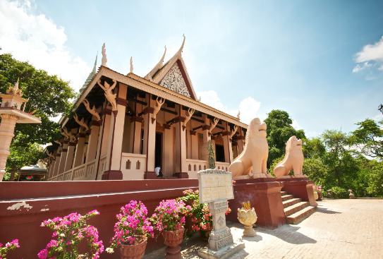 Camboya Phnom Penh Wat Phnom Wat Phnom Phnum Penh - Phnom Penh - Camboya