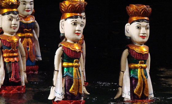 Vietnam Hanoi Water Puppet Theatre Water Puppet Theatre Vietnam - Hanoi - Vietnam
