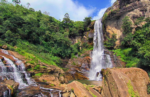 Sri Lanka Kandy Ramboda Falls Ramboda Falls Sri Lanka - Kandy - Sri Lanka